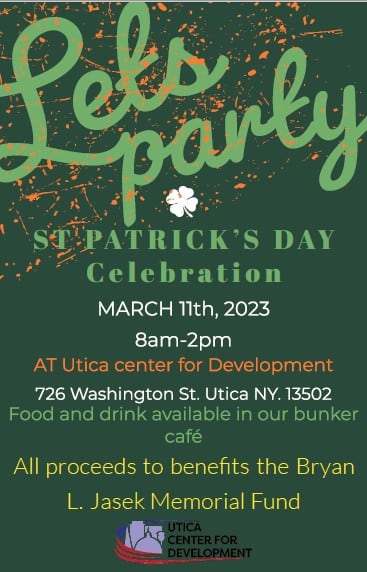 2023 St Patricks Day Parade flyer